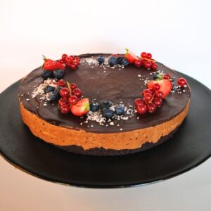 Vegaaninen Marianne-moussekakku